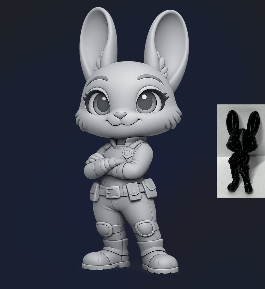 Chibi Judy Hopps (Zootopia)