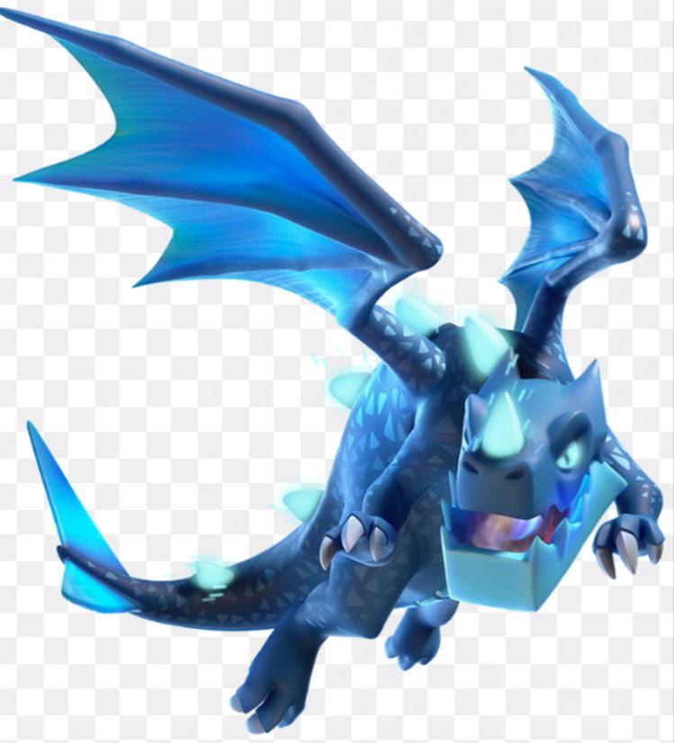 Electric Dragon from Clash Royale