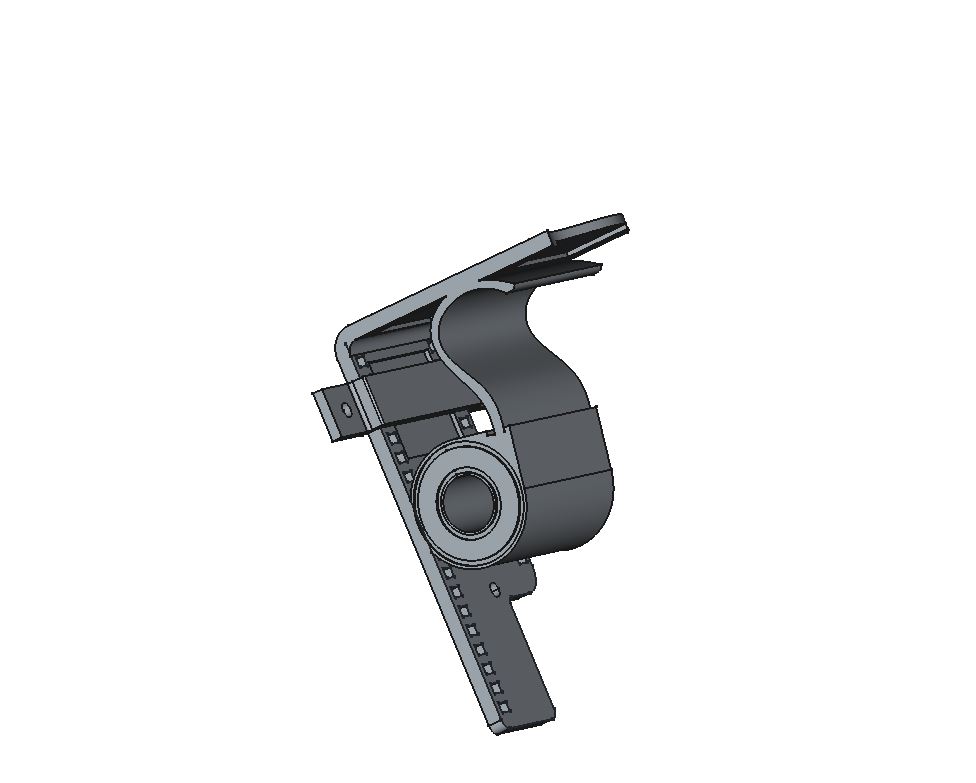 Photo-style shelf bracket