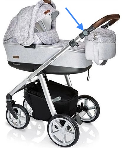 Replacement button for the handle of the Espiro Next 2019 stroller