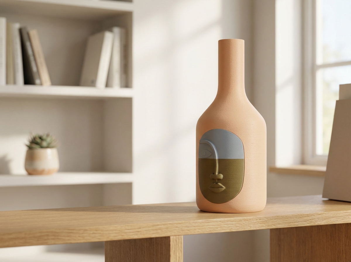 Horizon Face Bottle Vase