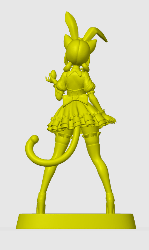 Anime cat-girl figurine 21 — thumbnail 2