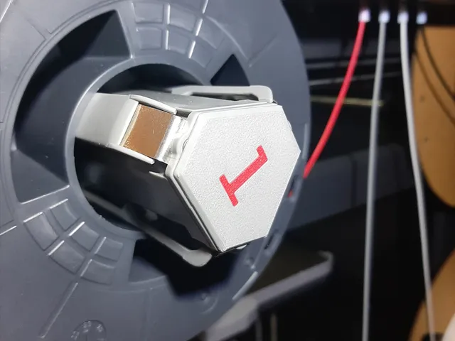Flashforge AD5X Filament Spool Numbered Plates