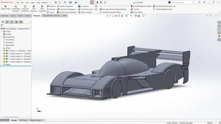 LMP1 style racecar