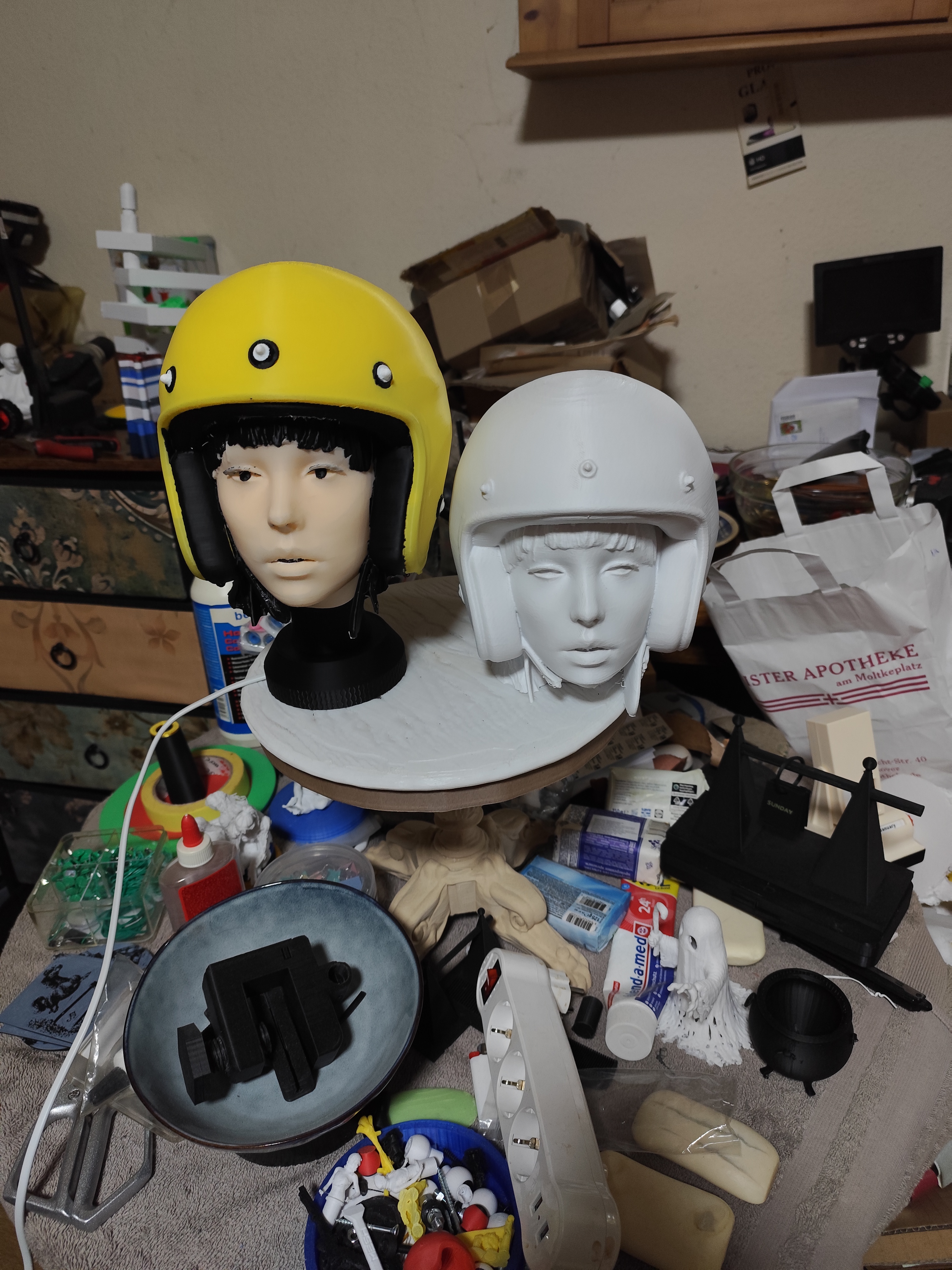 Biker chick bedside lamp — thumbnail 14