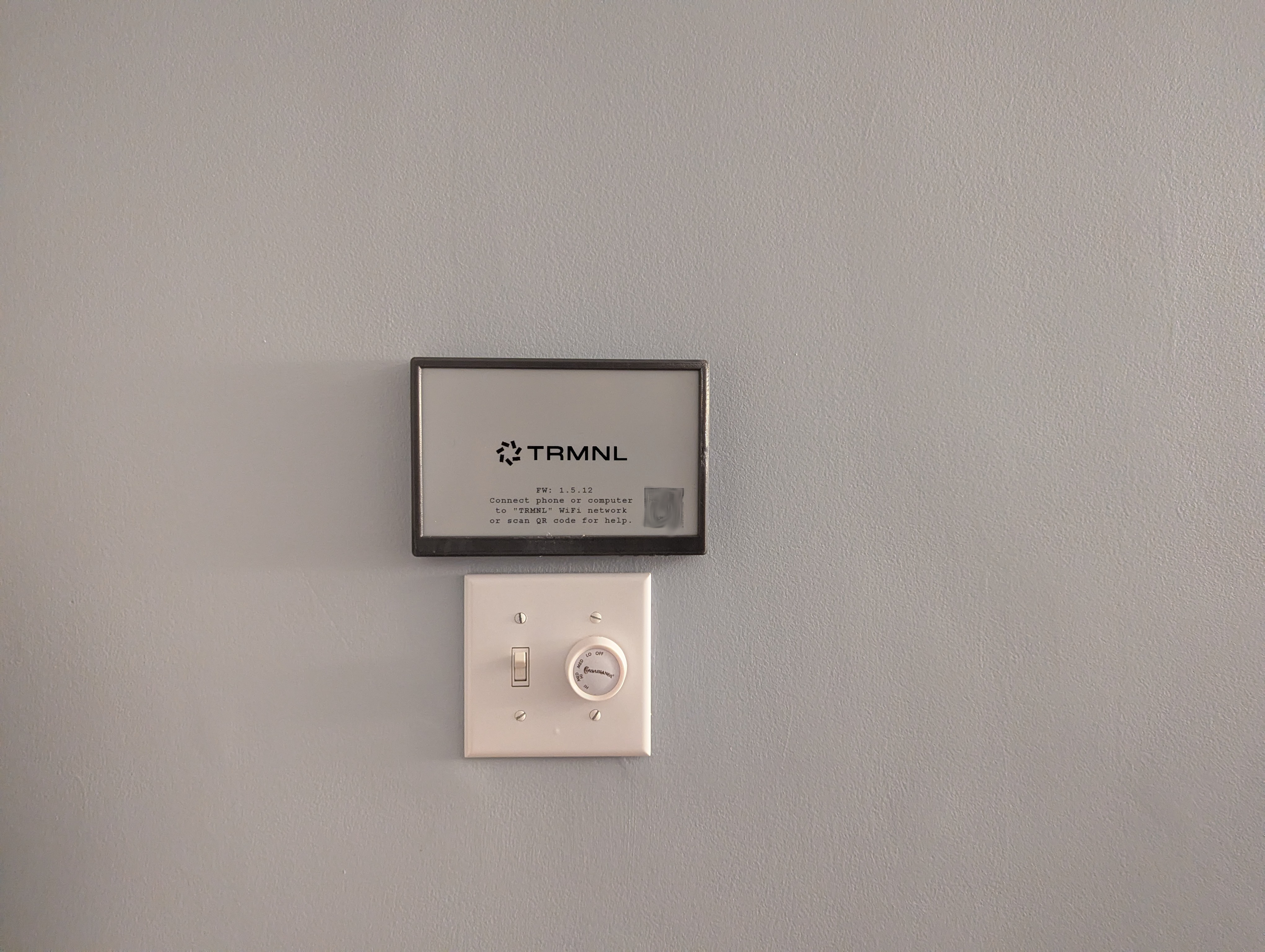 TRMNL 7.5" (OG) DIY Kit Wall Mount Case