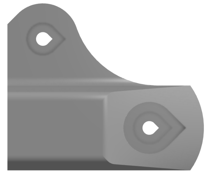 Suitcase Bottom Feet/Handle Replacement — thumbnail 2
