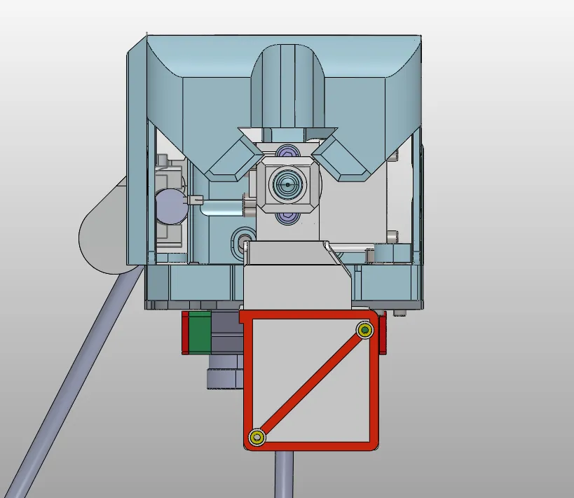 MORPHIUS - SOVOL SV08 NEBULA EXTRUDER LIGHTWEIGHT INSTALLPLATE +
