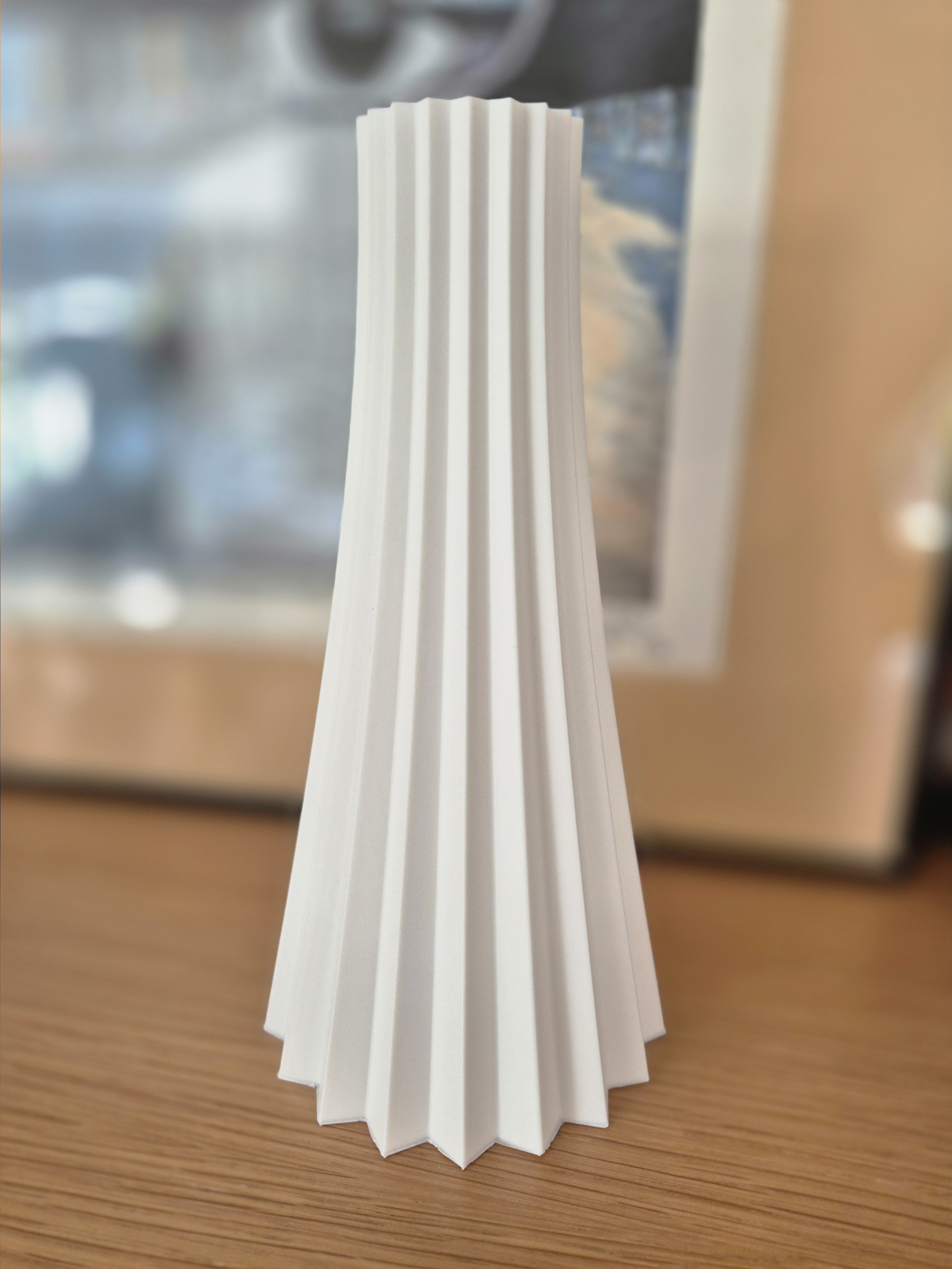 Origami-Style Vase