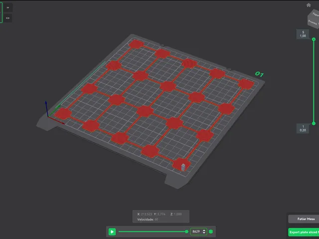 Ender 3 V3 SE teste calibração