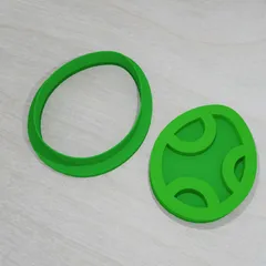 Easter Egg shaped cookie cutter