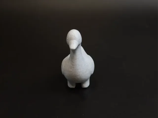 The Plump Pond Waddle: A Chibi Duck