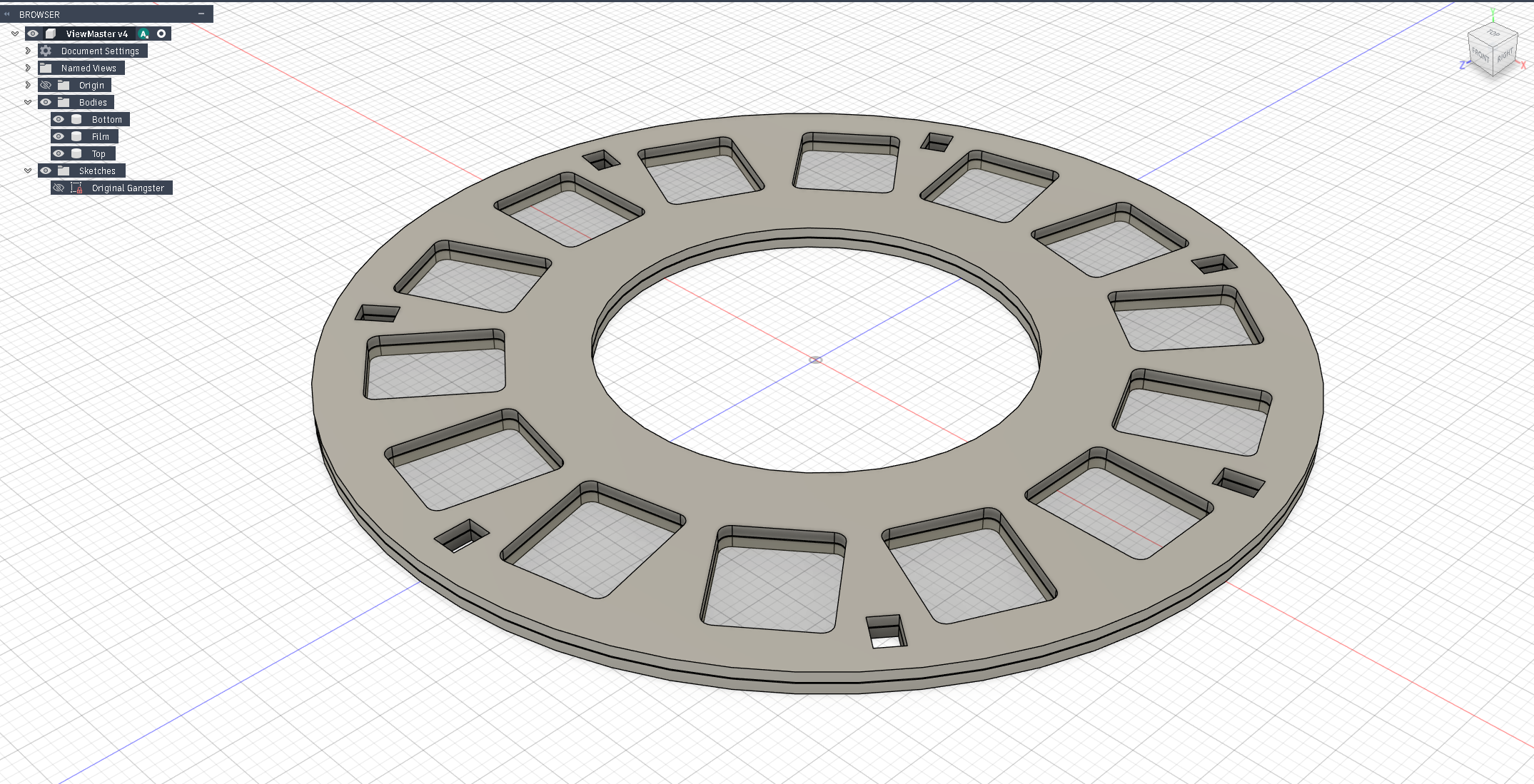 ViewMaster Wheel 3D model