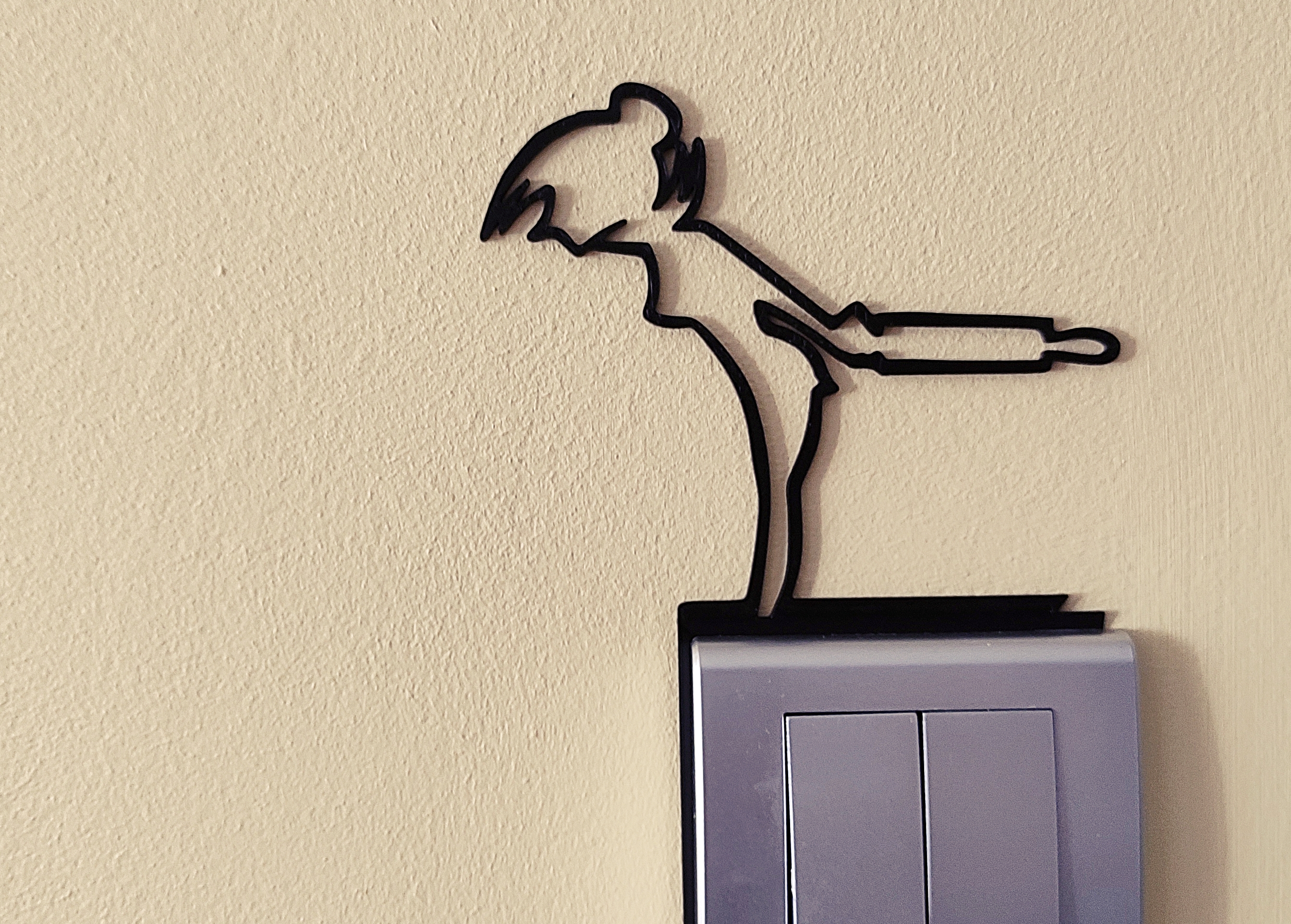 Funny Light Switch Gadget – La Linea Balum 66
