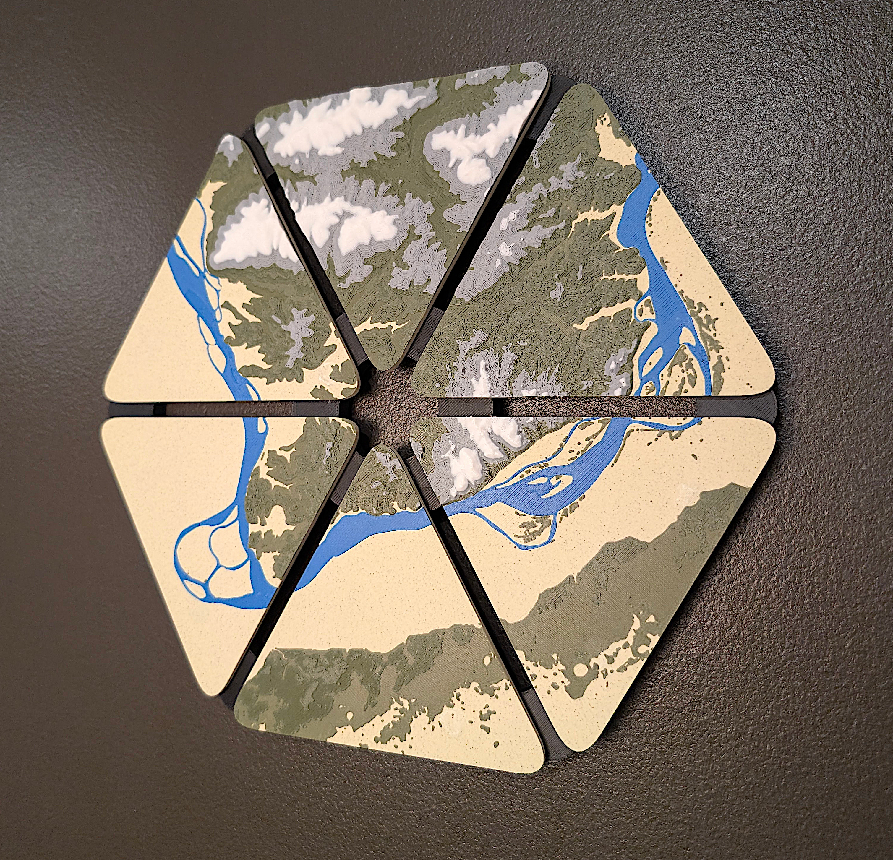 TerrainMaker - Design Multicolor Maps! 3D model