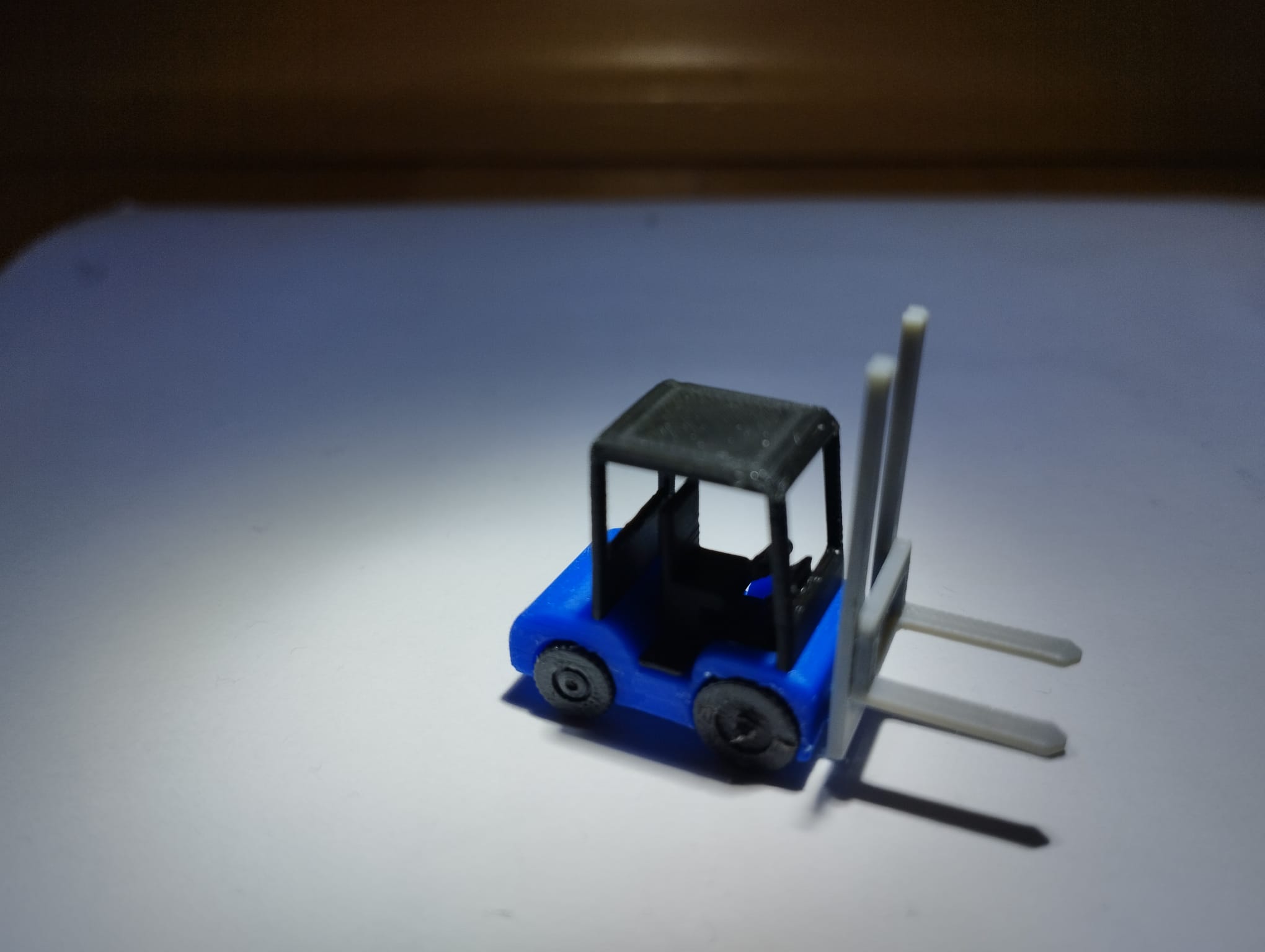 Forklift Model Building h0 1:87