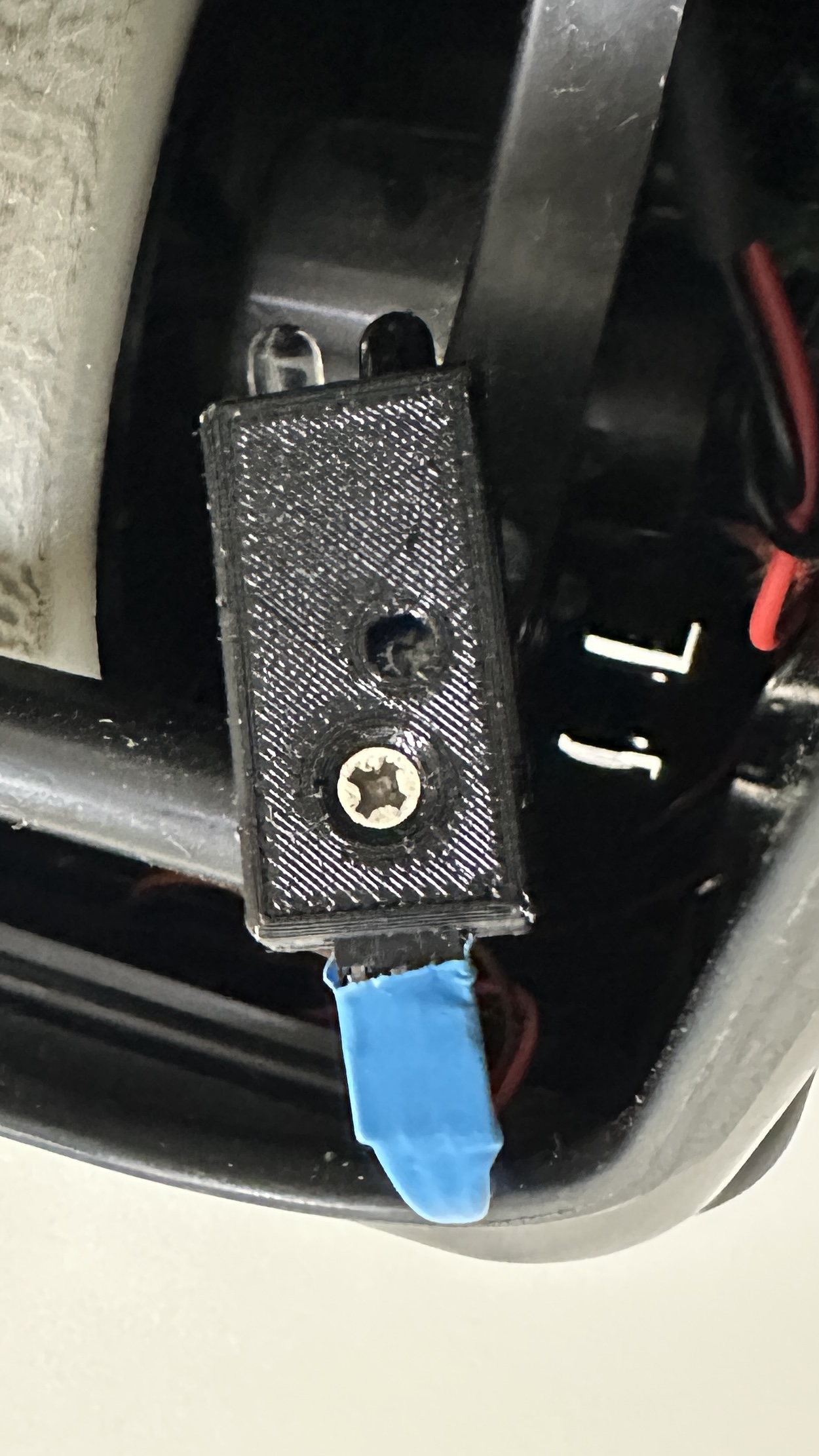 IR Sensor Housing With Hole for Sensitivity Adjustment