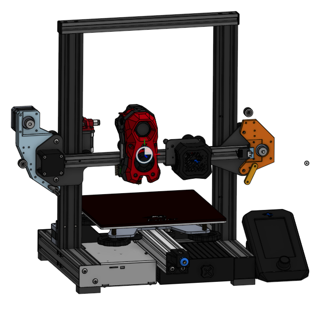 Endex3 - an Ender3v2 Idex conversion — miniatura 2