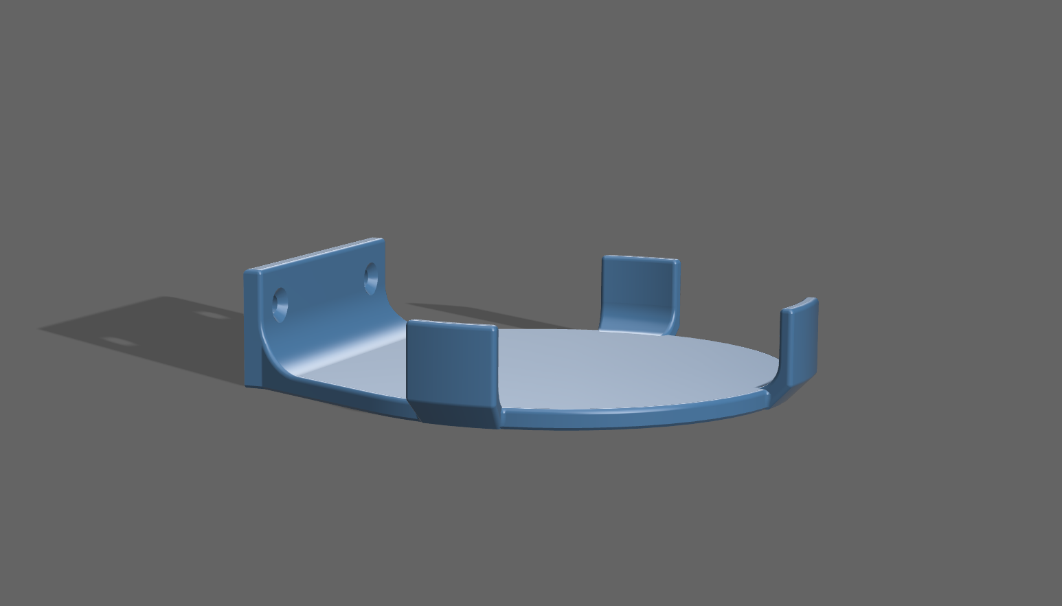 Miniatura 2 do modelo 3D Echo Dot 3rd Gen Shelf Wall Mount