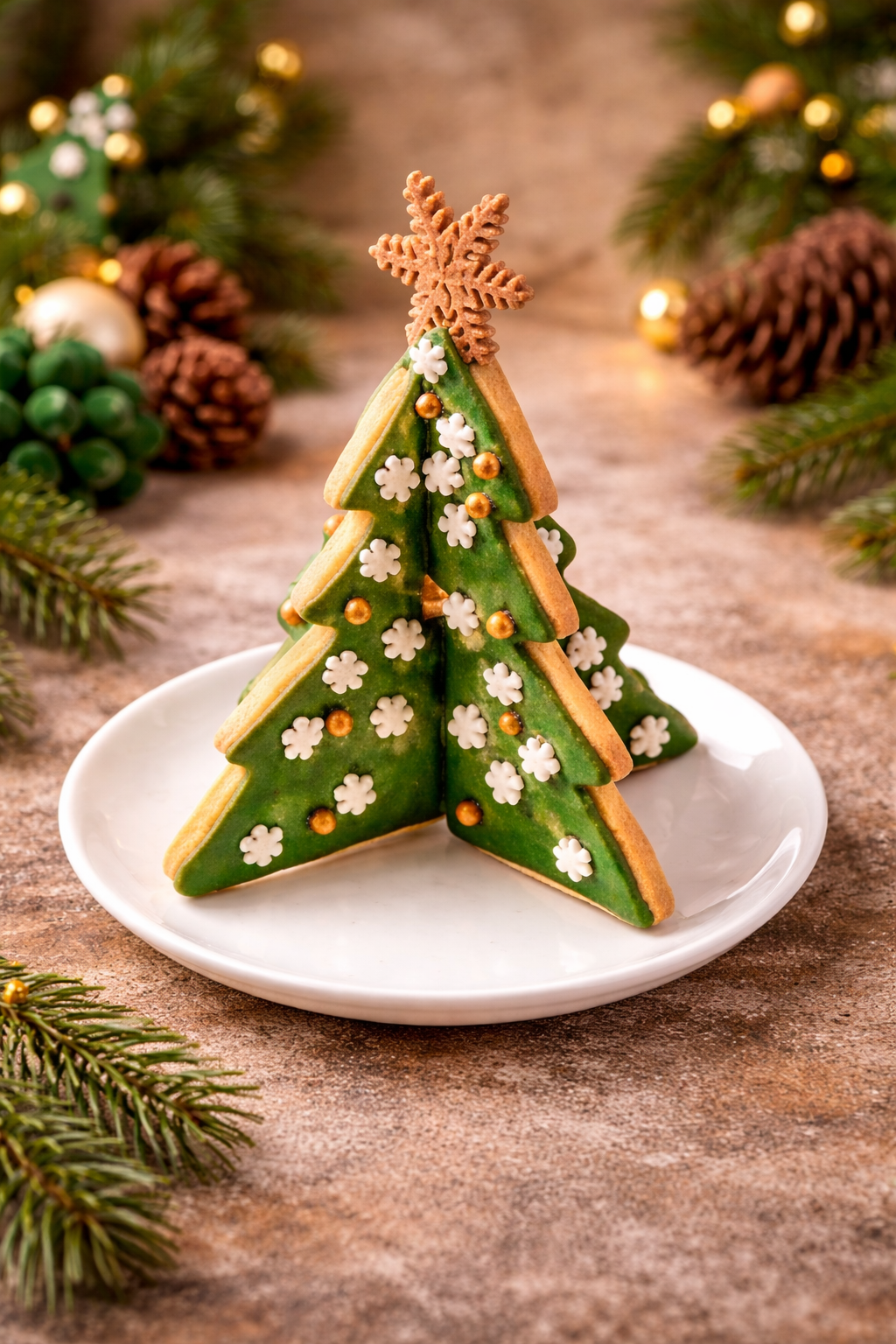 3d Christmas tree cookie cutter