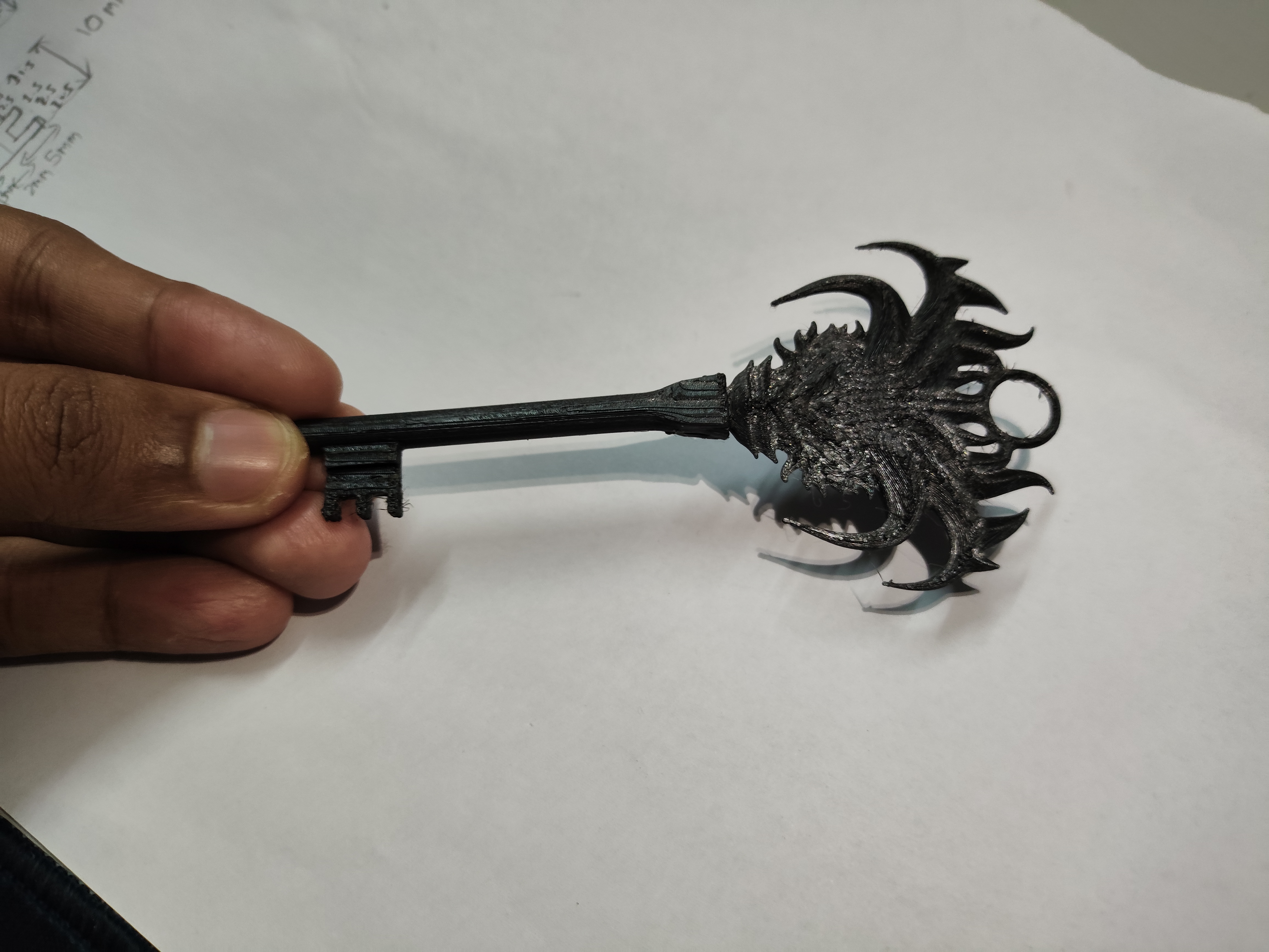 Devil/Demon themed key — miniatura 2