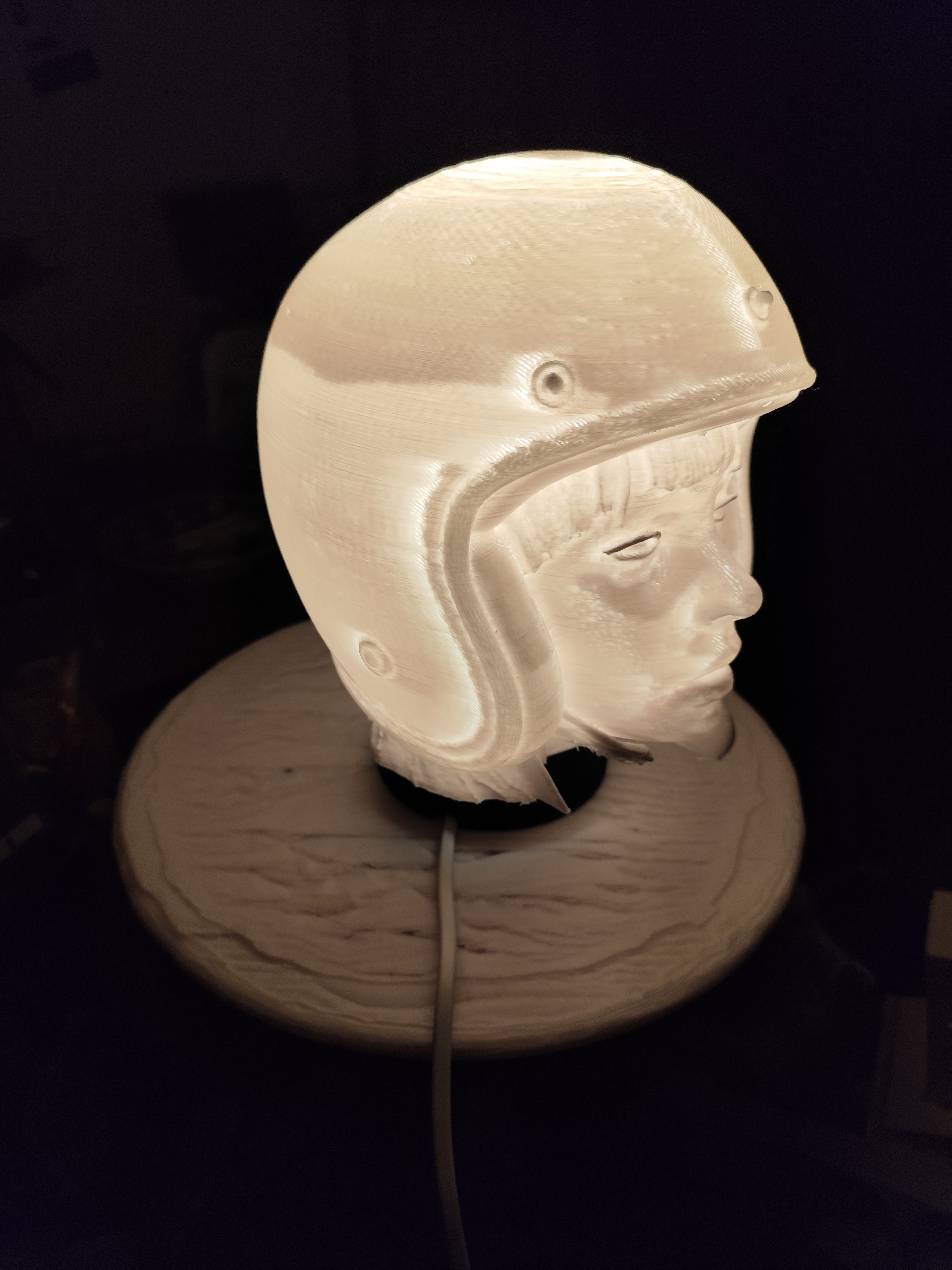 Biker chick bedside lamp — thumbnail 9