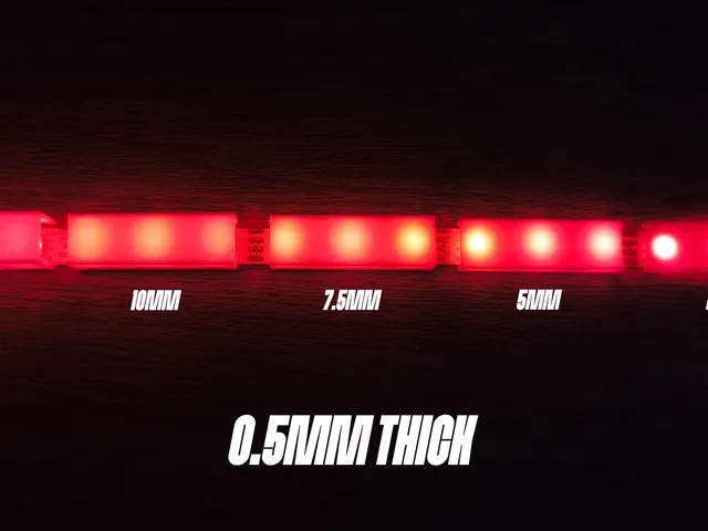 LED Light Strip Diffuser Test