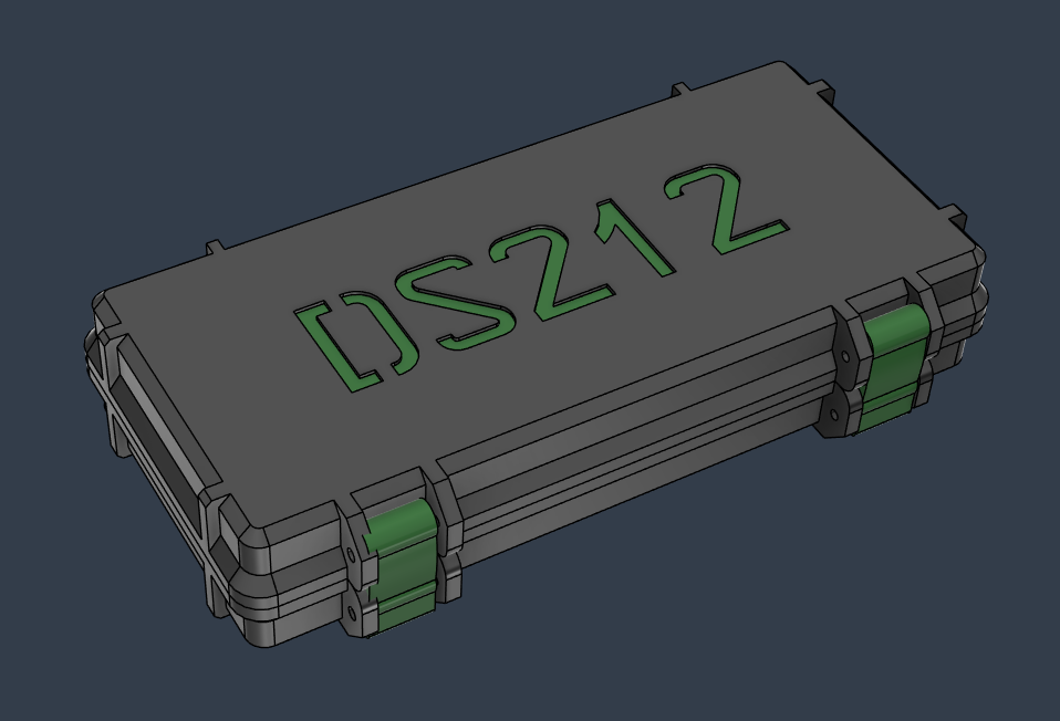 DS212 oscilloscope organising case