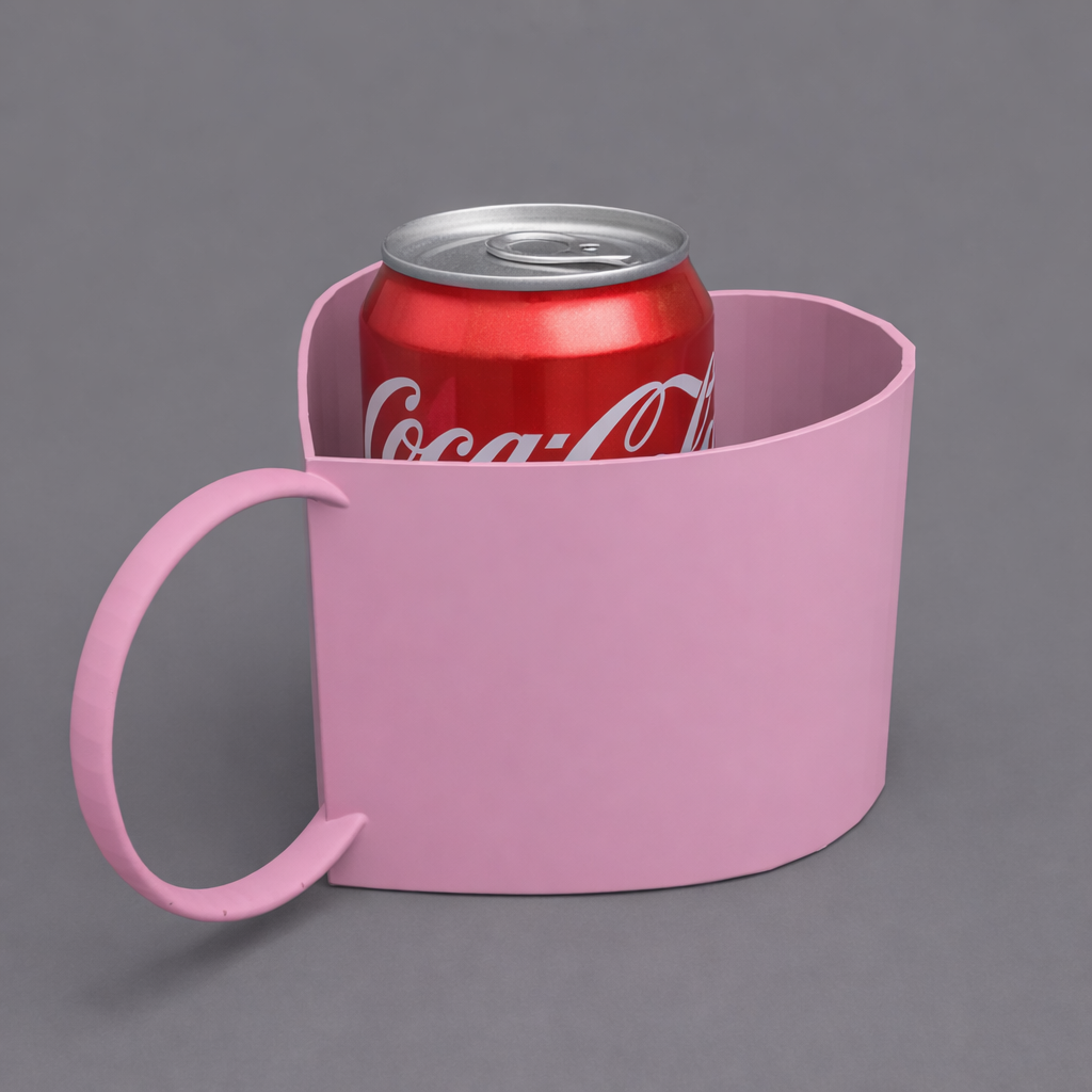 Heart can holder