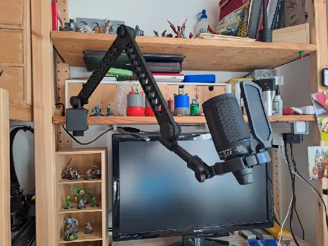 adjustable microphone arm - NorTec adapter