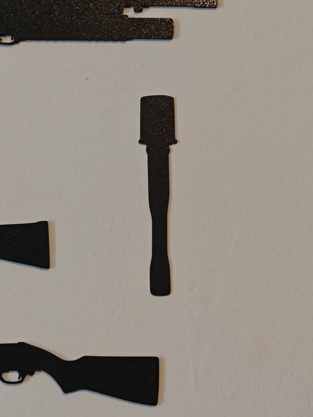 Stick grenade shadow