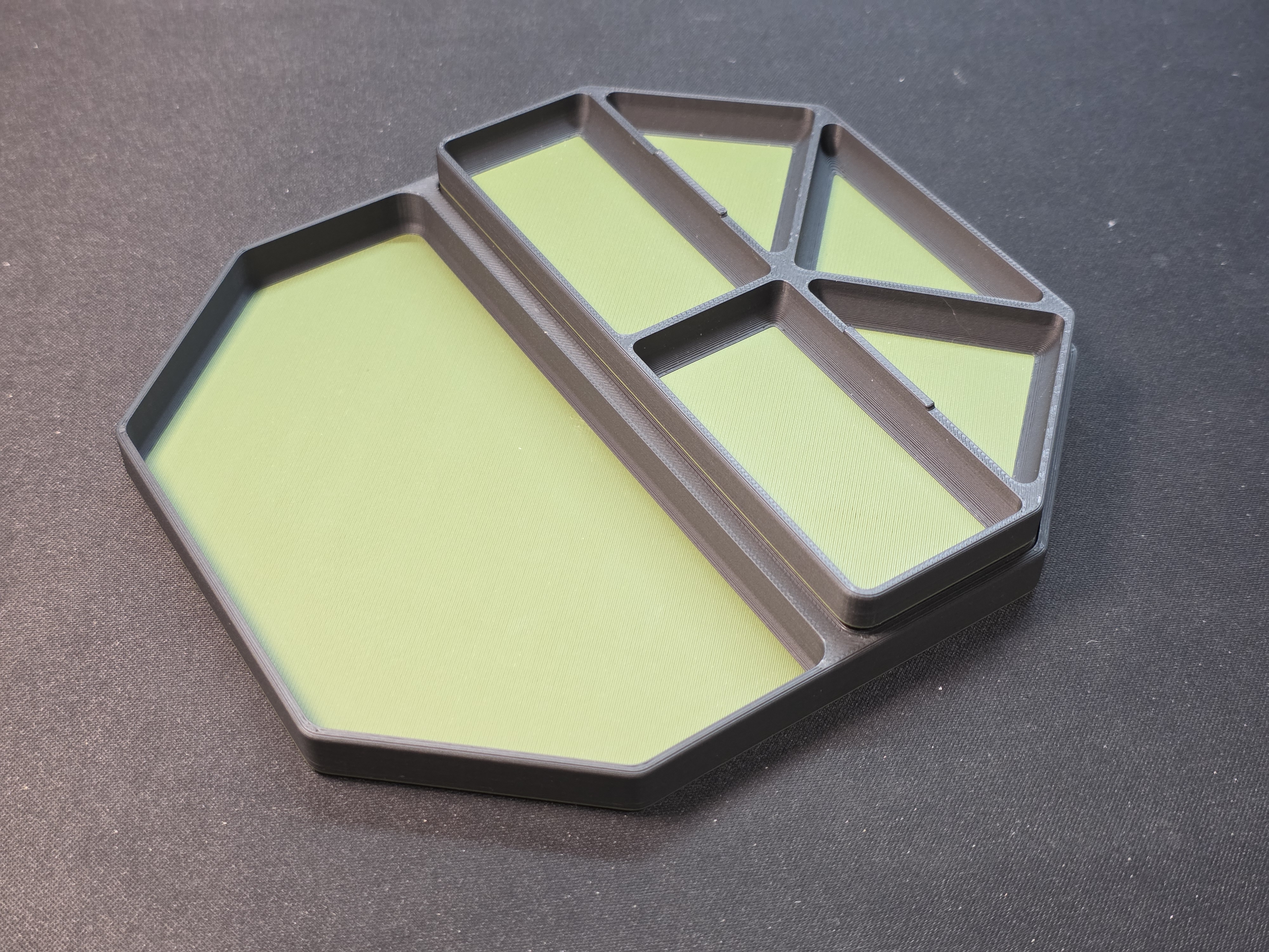 Miniatura 7 do modelo 3D Stackable Modular Parts Tray System