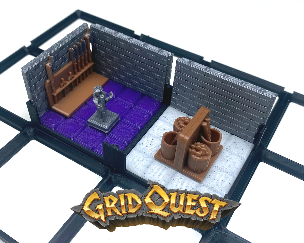 GridQuest BASE 2x1 (The Gridfinity Game)