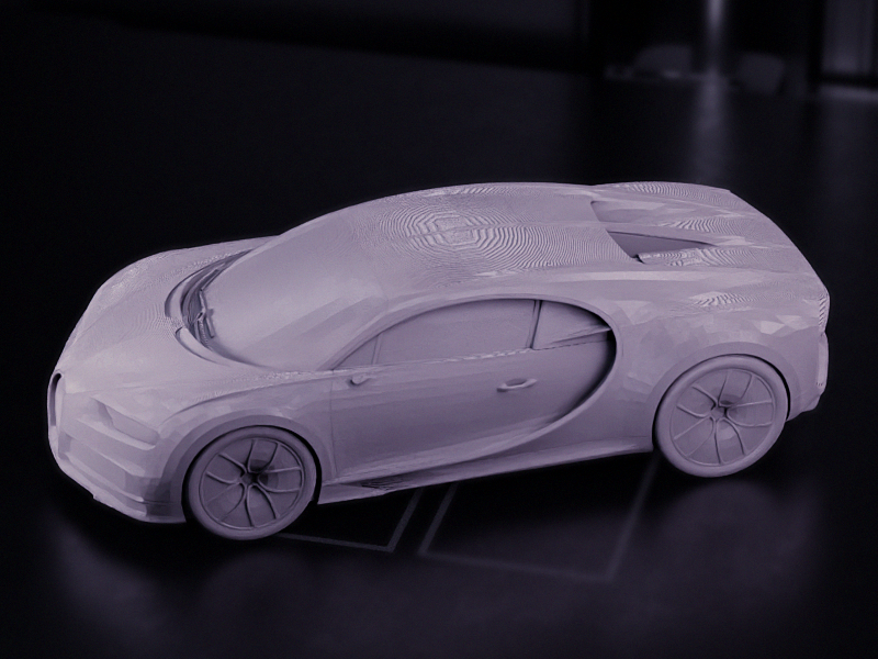 Bugatti Chiron  - Custom Supercar Model