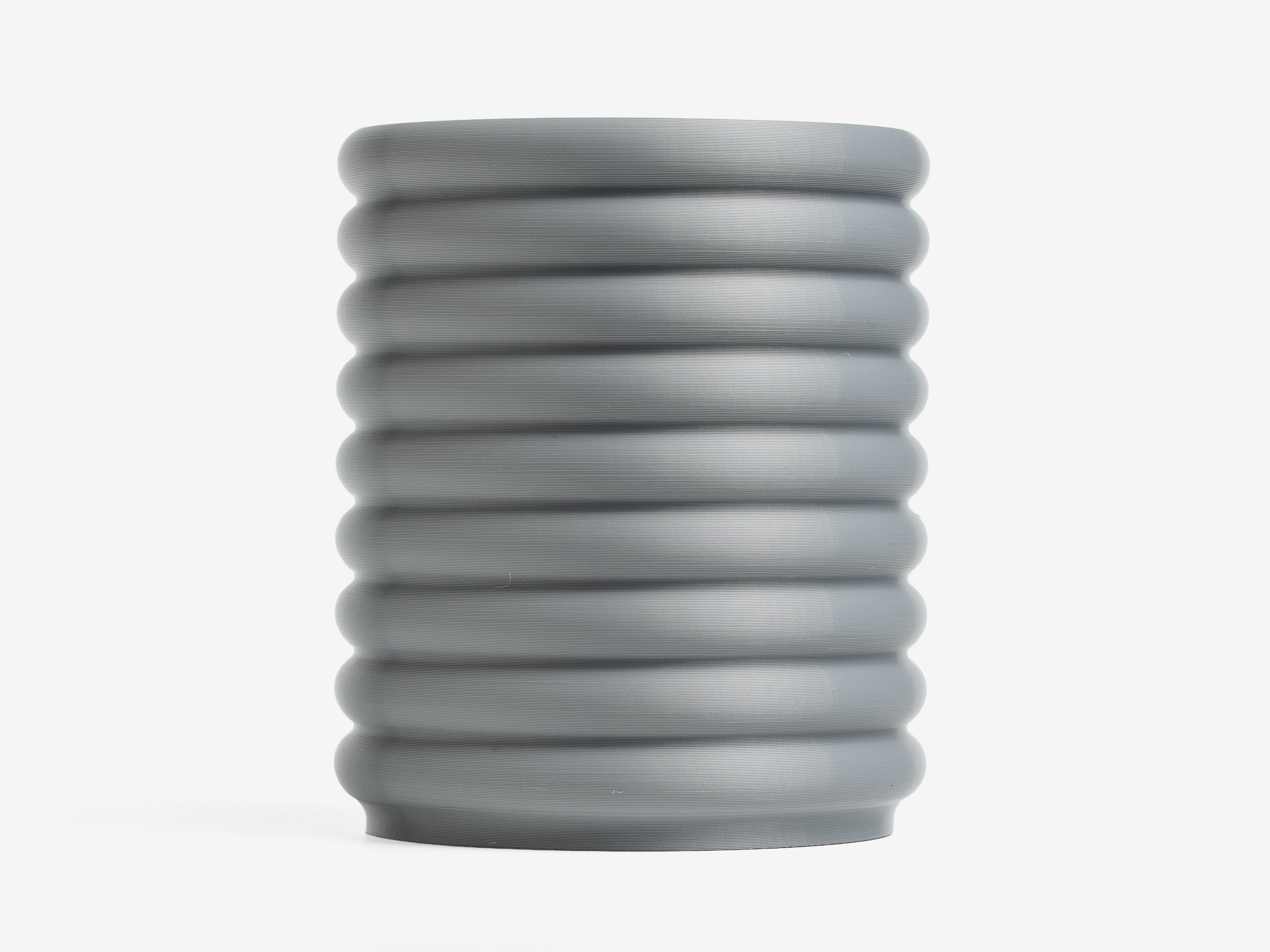 Miniatura 3 do modelo 3D Ribbed Stack Desk Organizer