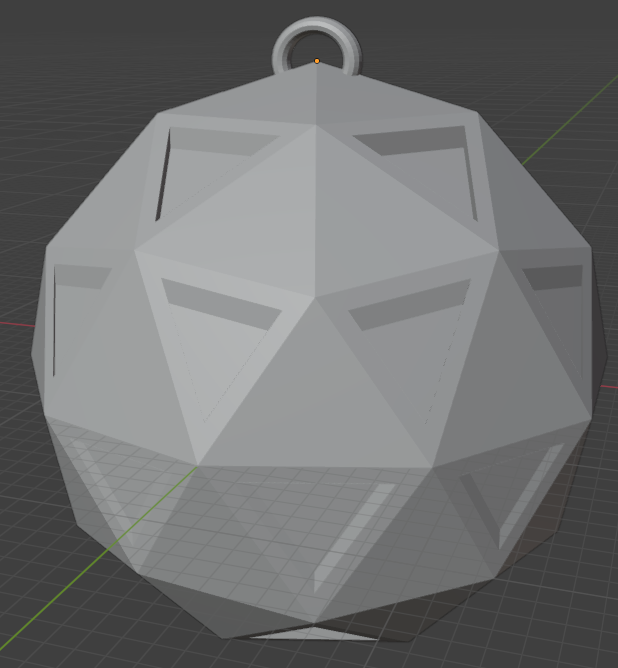 Hexa-Sphere Keychain
