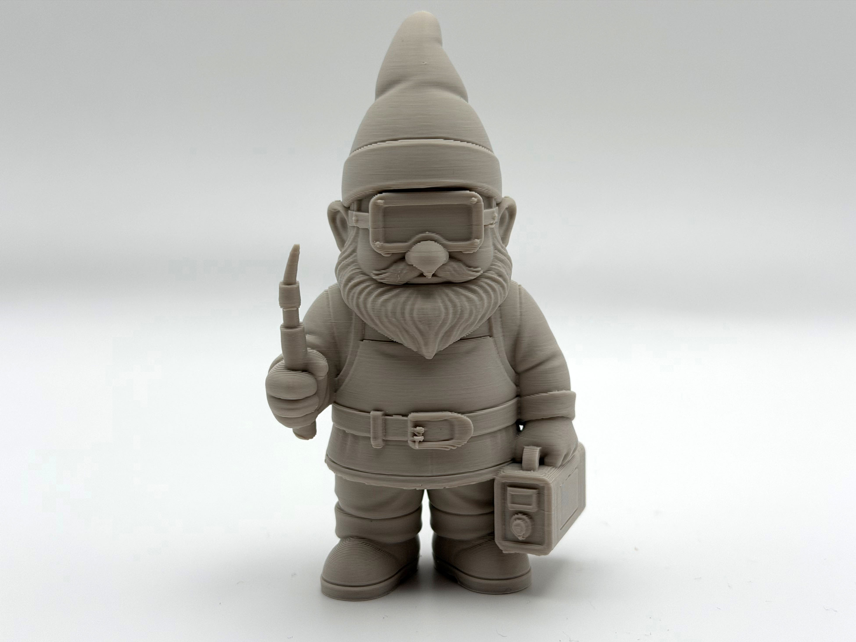Welder Garden Gnome