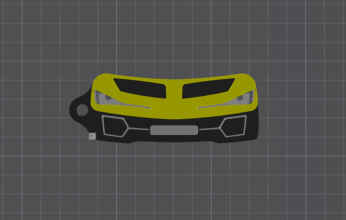 Lamborghini Fenomeno Keychain