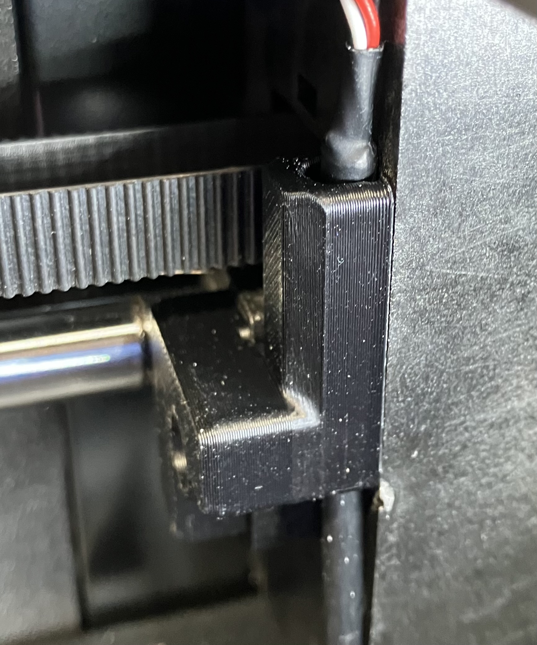 Qidi Plus4 Filament Cutter Buffer Block