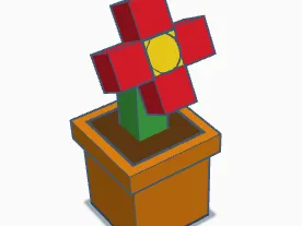 Low Poly Flower