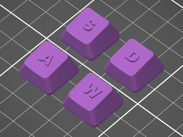 Keycaps W,A,S,D