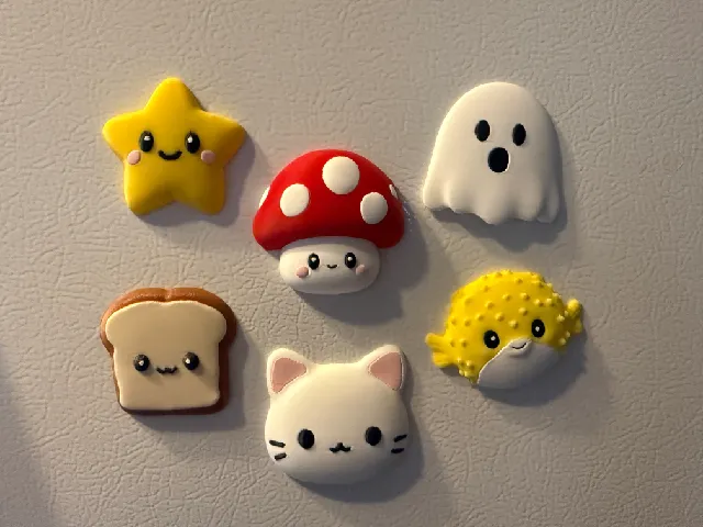 Cute Chibi Fridge Magnets