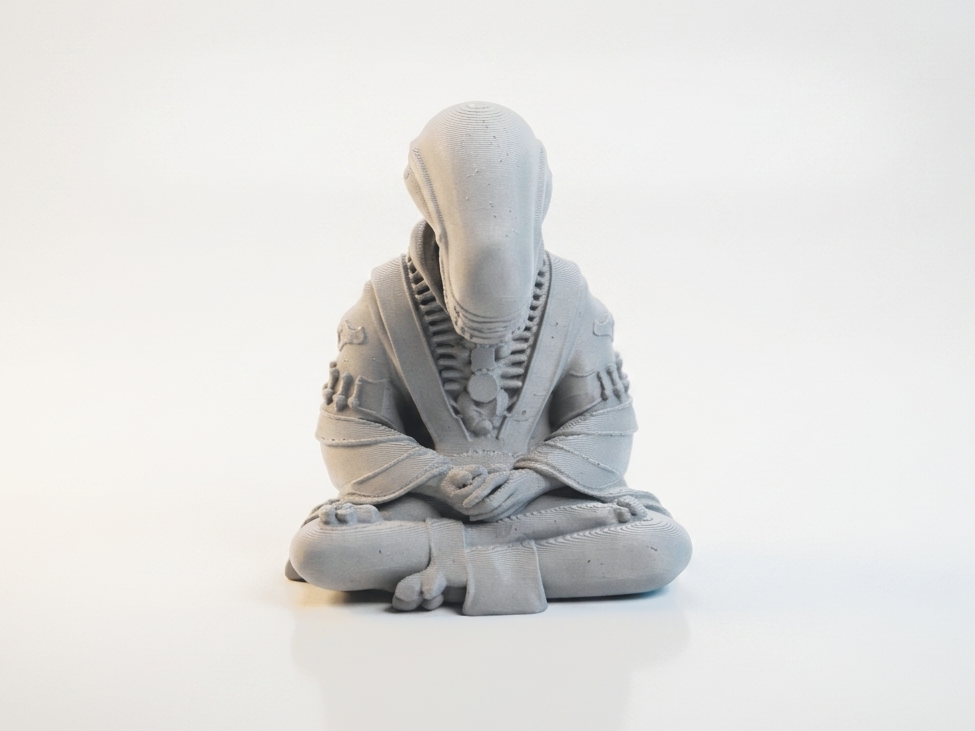 Meditating Xenomorph Figurine Movies TV 3D Printable