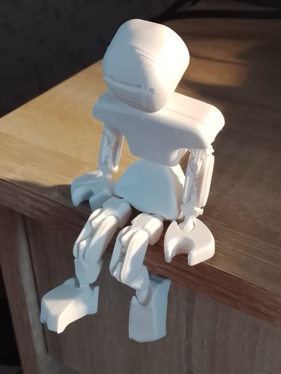 Body-Buddy: Cute Articulated Humanoid Robot | Fully Posable Desk Buddy | 3D Print Challenge