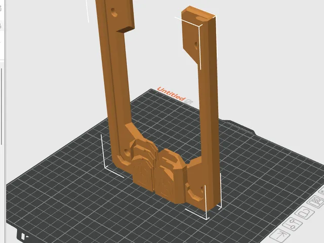 Elegoo Centauri Carbon Top Glass and Build Plate Holder(Staggered)