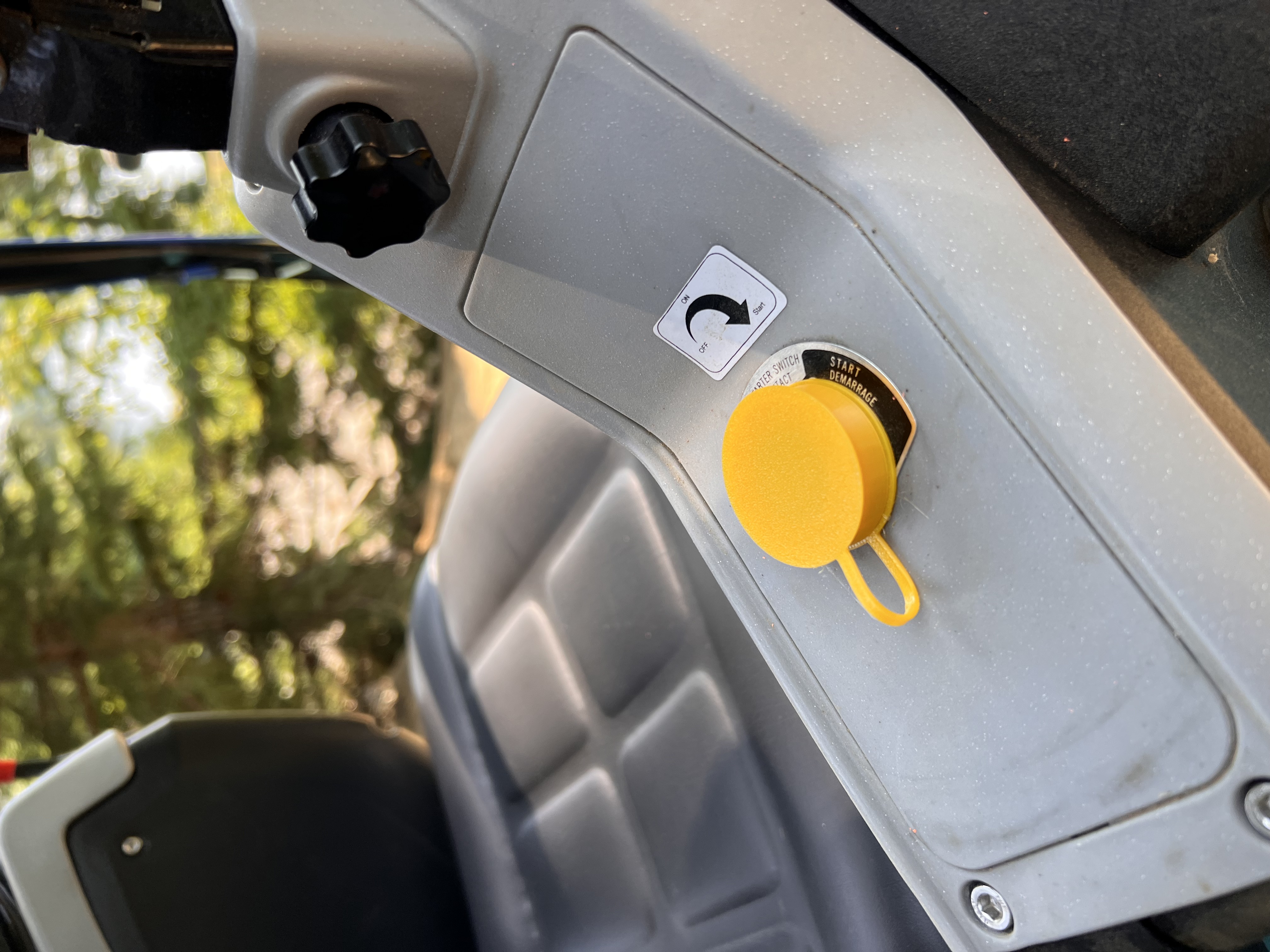 Ignition Key Hole Cover