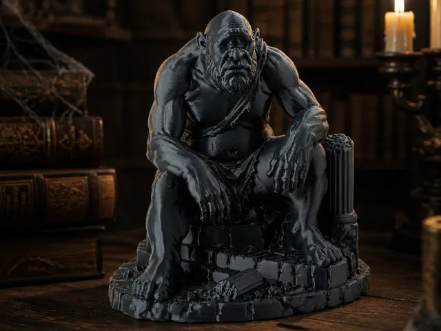 Cyclops Guardian Statue