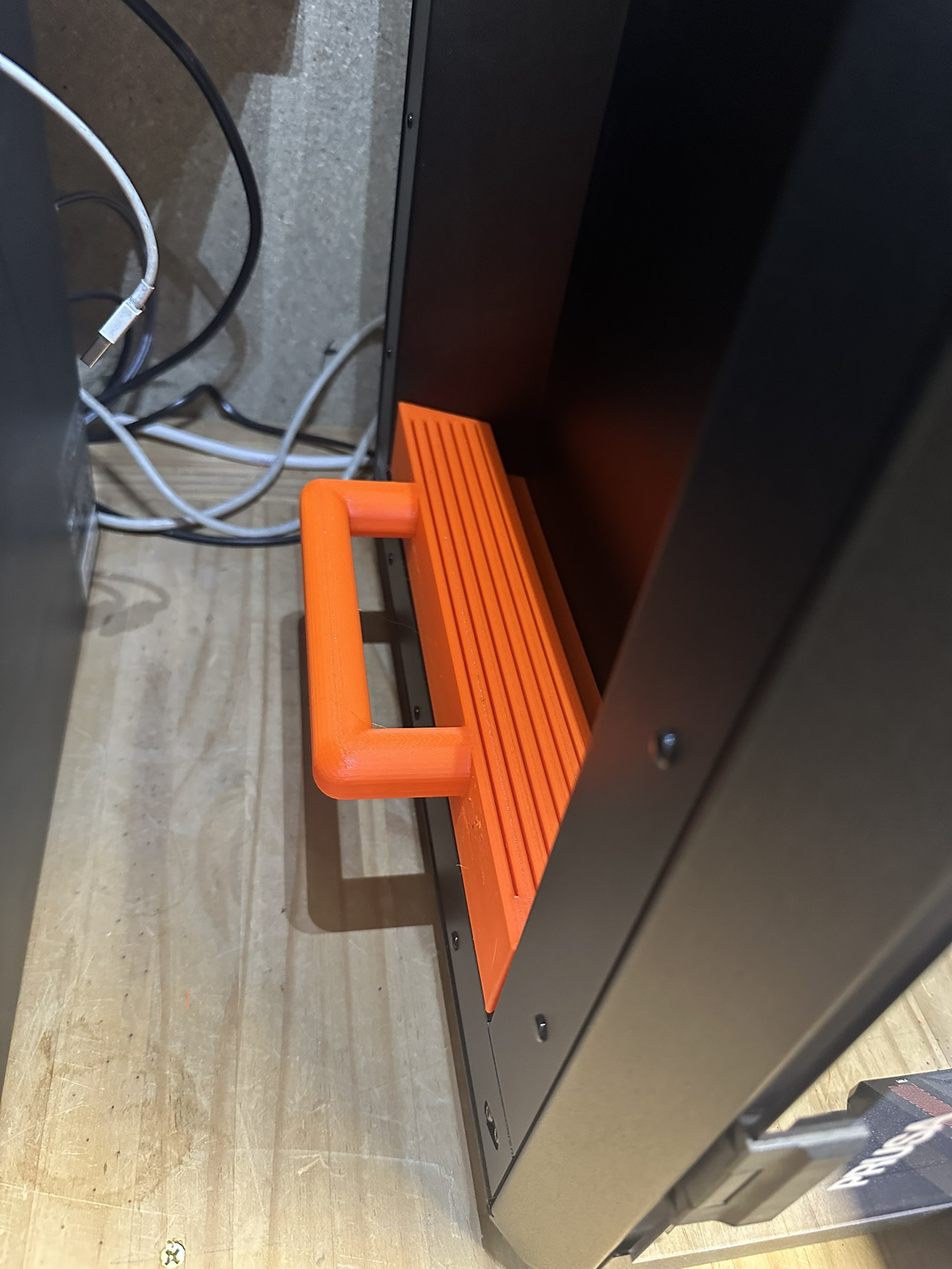 Core One 6 Build Plate Holder with handle