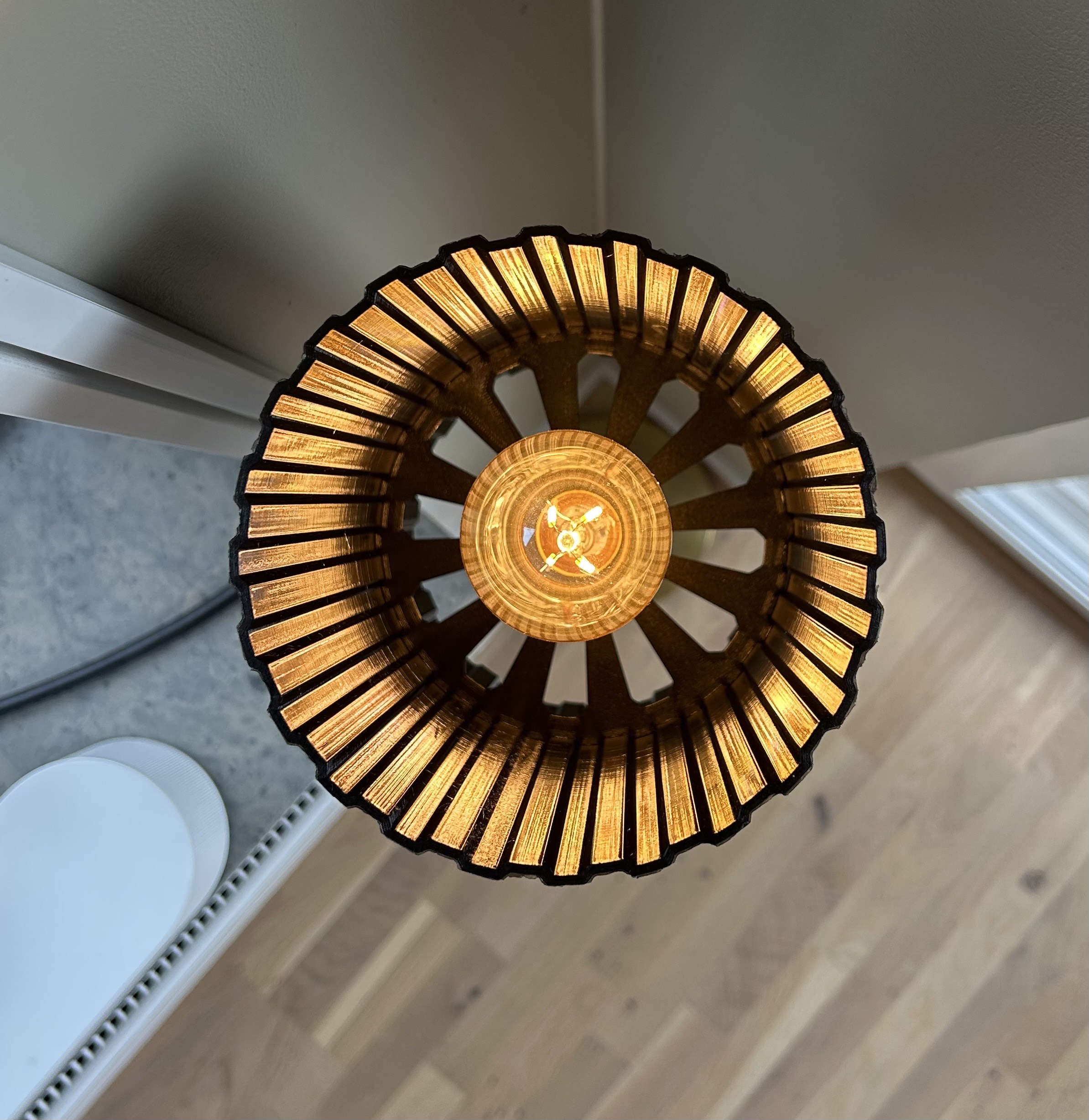 Miniatura 2 do modelo 3D Lampshade e27
