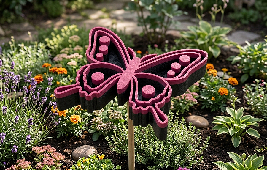 Butterfly Garden Stake – Insect Water Station